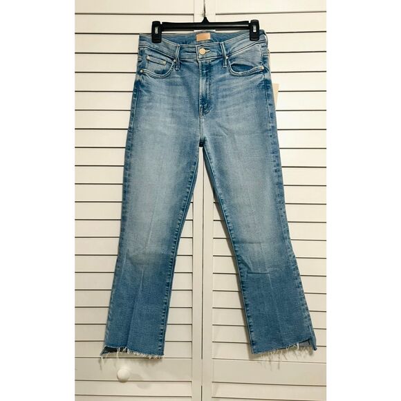 Mother Jeans The Insider Crop Step Fray Size 29 - Picture 4 of 7